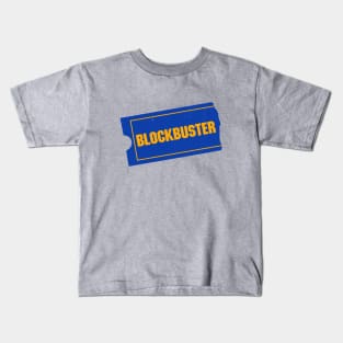 Blockbuster Video - vintage logo Kids T-Shirt
